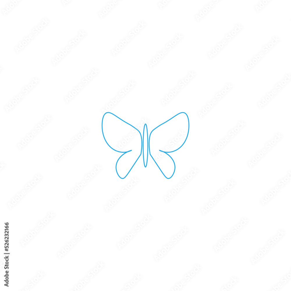 BUTTERFLY LOGO ILUSTRATION VECTOR BUTTERFLY LOGO ILUSTRATION VECTOR