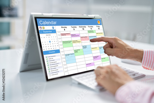 Appointment Schedule Planner And Date Calendar