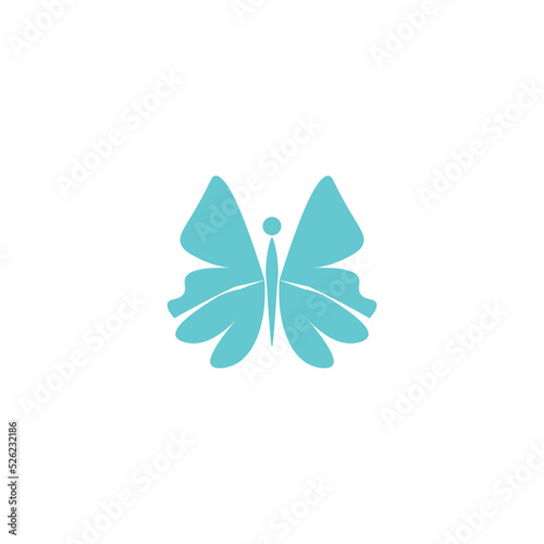 BUTTERFLY LOGO ILUSTRATION VECTOR