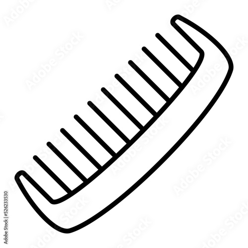 Comb Line Icon