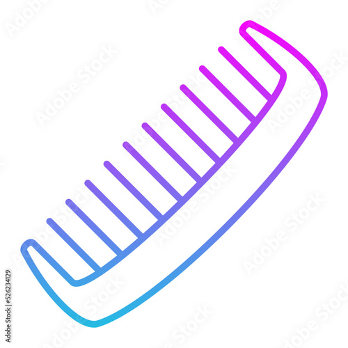 Comb Line Gradient Icon