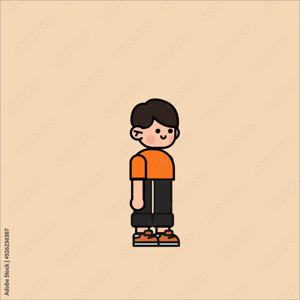 Character For Walk cycle (organized layers ) Character For Walk cycle (organized layers )
