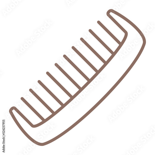 Comb Multicolor Line Icon