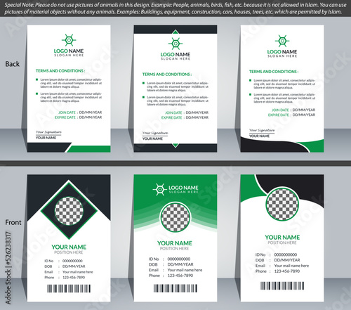 Modern And Professional ID Card Design Template