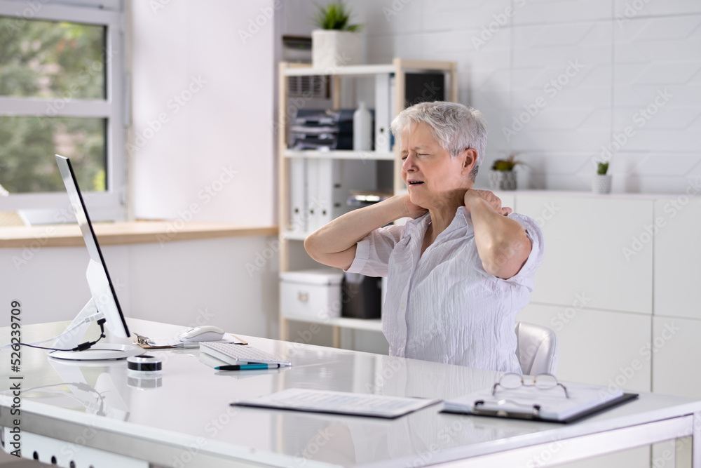 Neck Pain Bad Posture Stress At Computer Neck Pain Bad Posture Stress At Computer