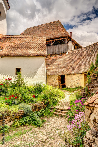 Viscri fortified church, Romania photo