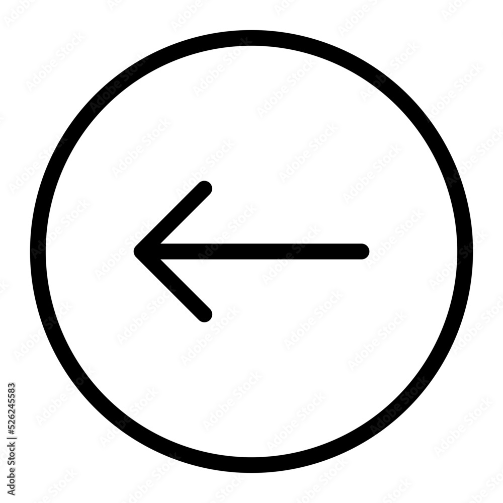 left arrow line icon left arrow line icon