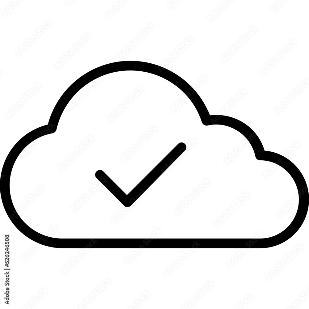 Cloud Computing Vector Icon Cloud Computing Vector Icon