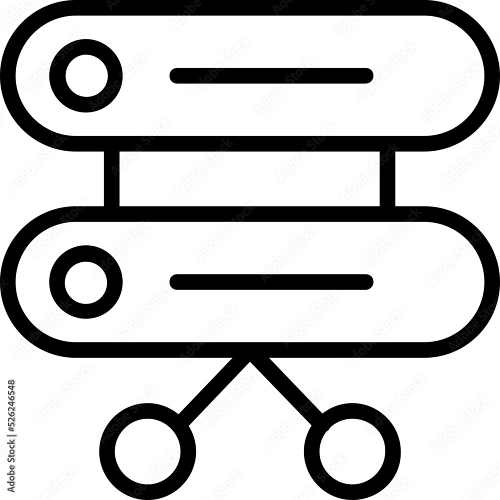 Server Vector Icon Server Vector Icon