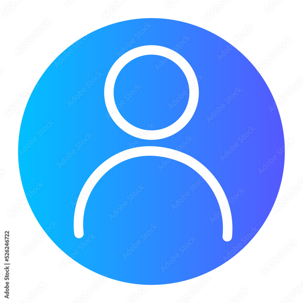user gradient icon user gradient icon