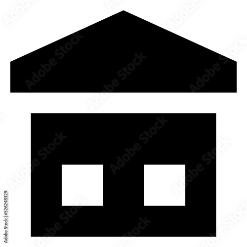 Warehouse Vector Icon