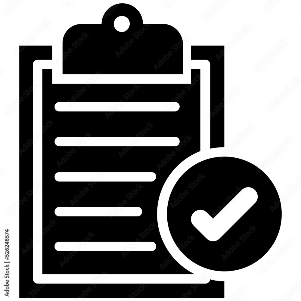 Checklist Vector Icon Checklist Vector Icon