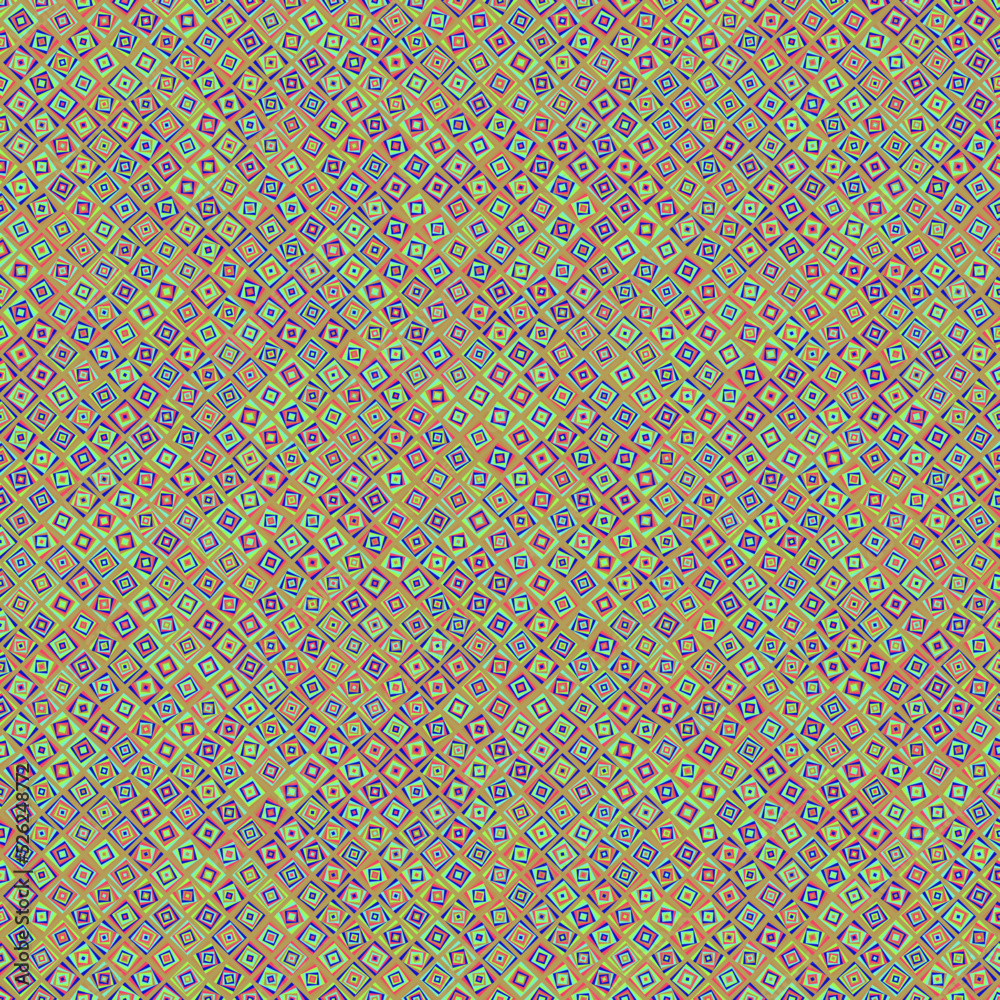 Color Rhombus tile tessellation pattern illustration