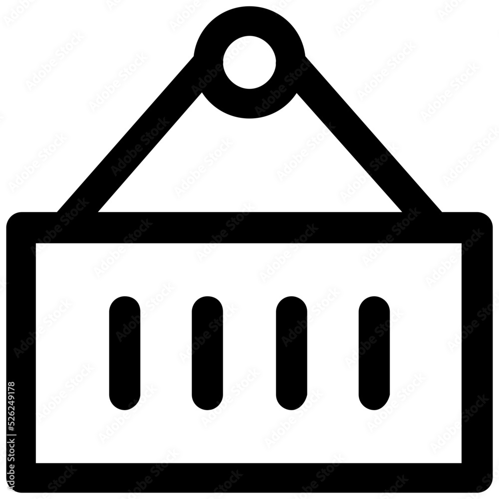 Container Vector Icon Container Vector Icon