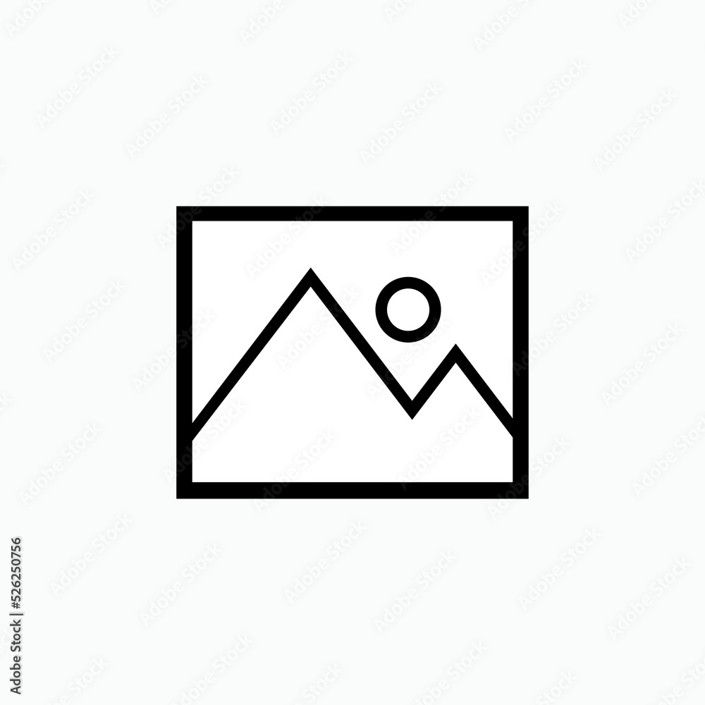Image Icon. Picture Symbol - Vector. Image Icon. Picture Symbol - Vector.