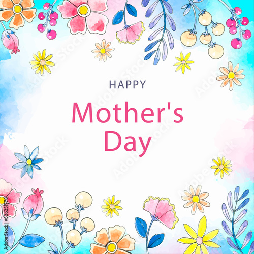 Mothers Day Background Design