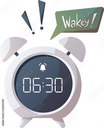 Alarm clock illustration photo