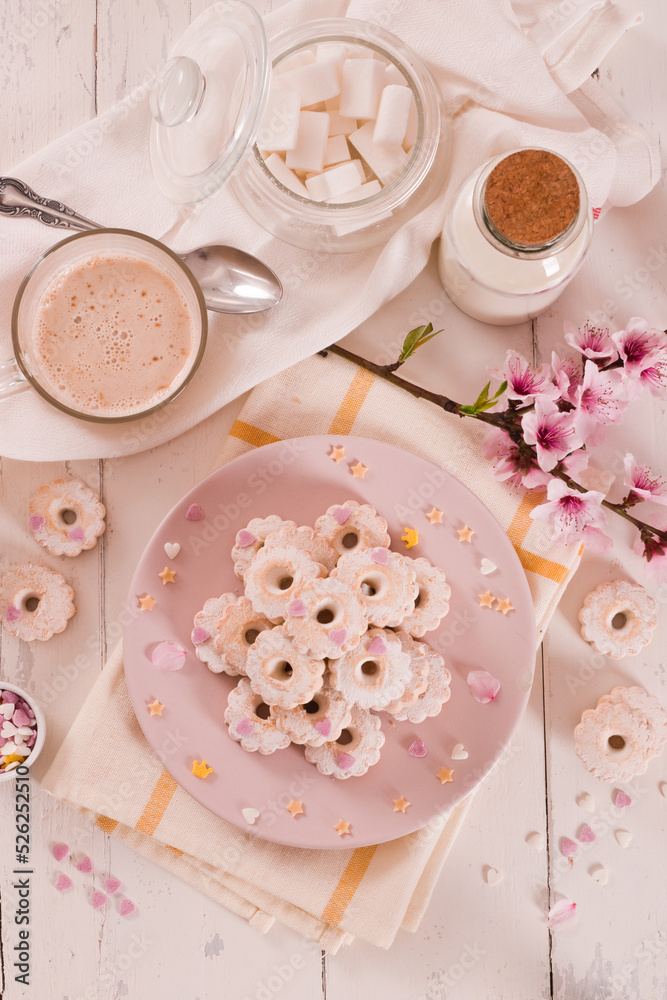 Photography Canestrelli biscuits.