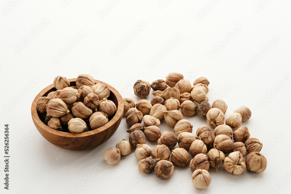 Best cardamom, Siam Cardamom or Kapulaga isolated on white background. Dried seeds, dried herb spice.
Best cardamom, Siam Cardamom or Kapulaga isolated on white background. Dried seeds, dried herb spice.