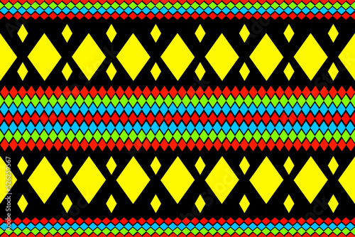 The decoration of geometric shape form a pattern to be beautiful striped,fashion art design.