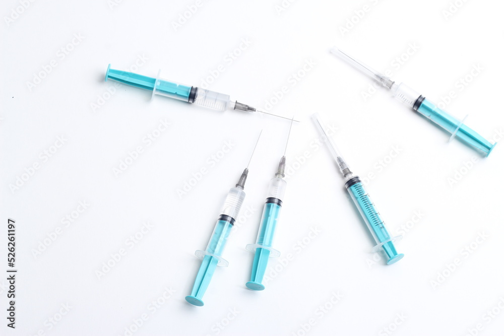 syringe with medicine syringe with medicine