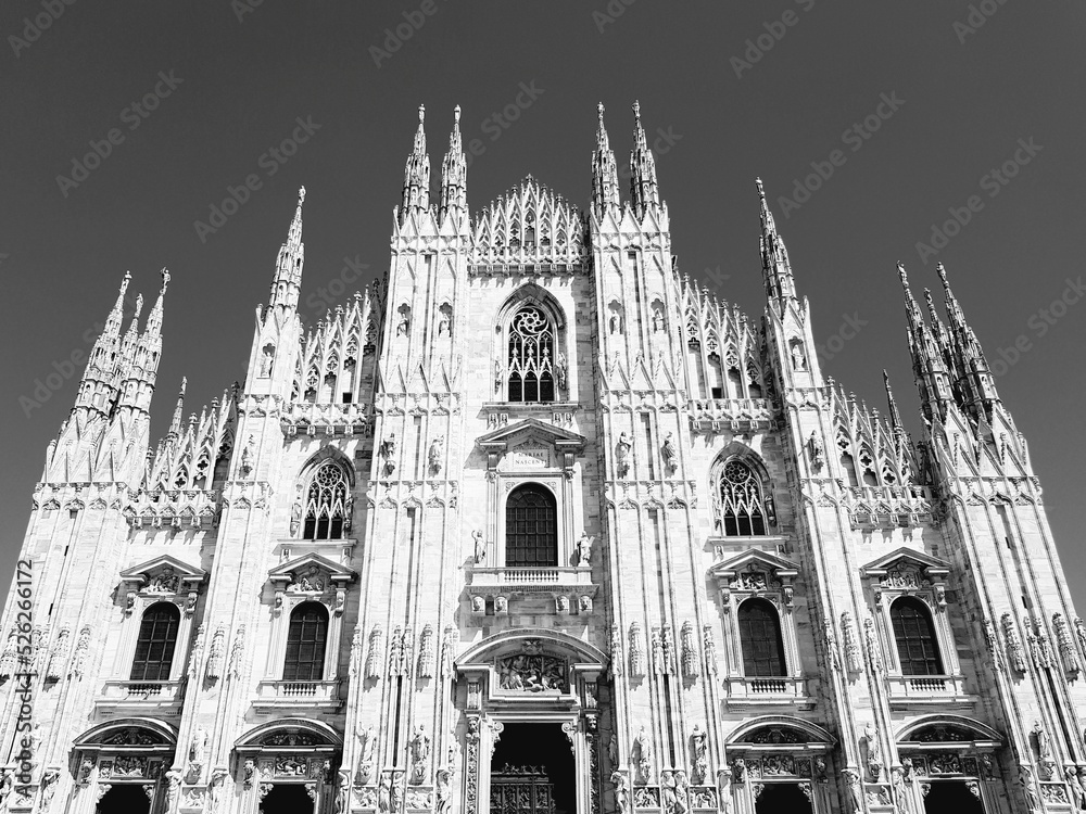 Ancient Christian Cathedral in Milan