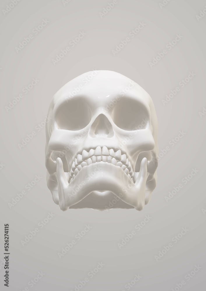 human skull isolated on black human skull isolated on black