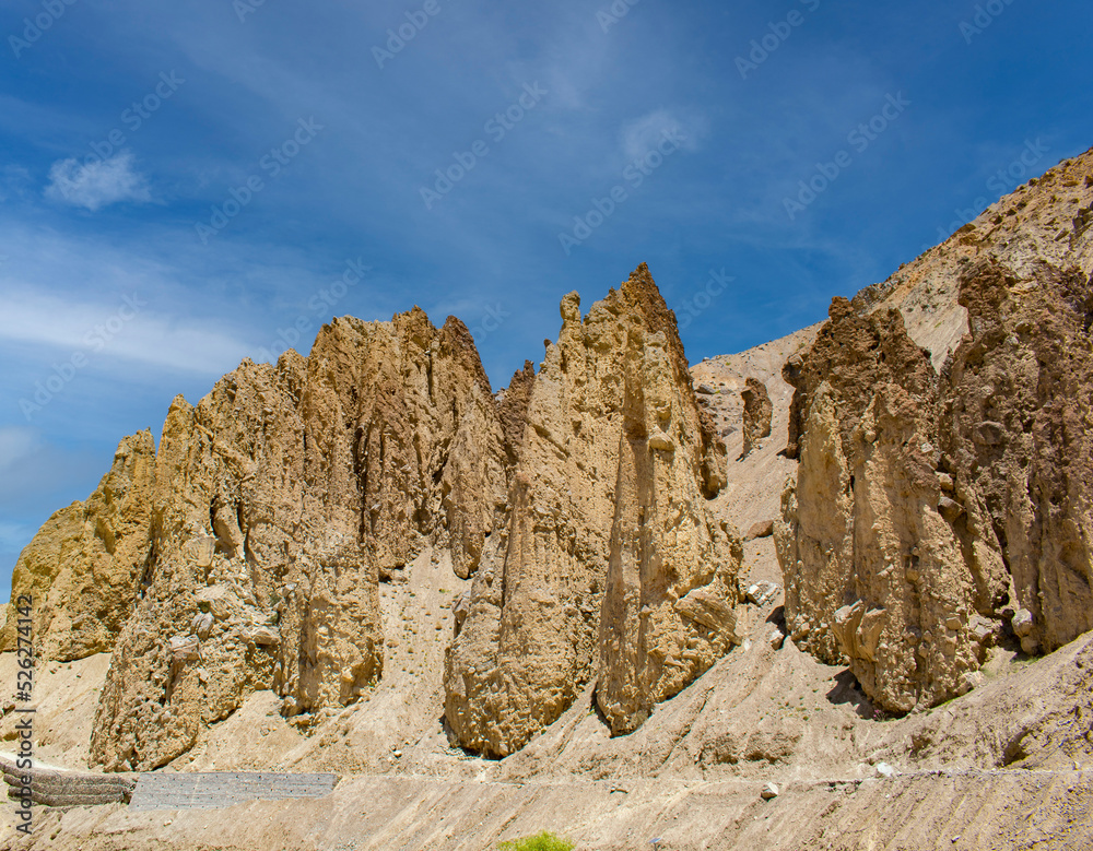 landscape with blue sky and clouds landscape with blue sky and clouds