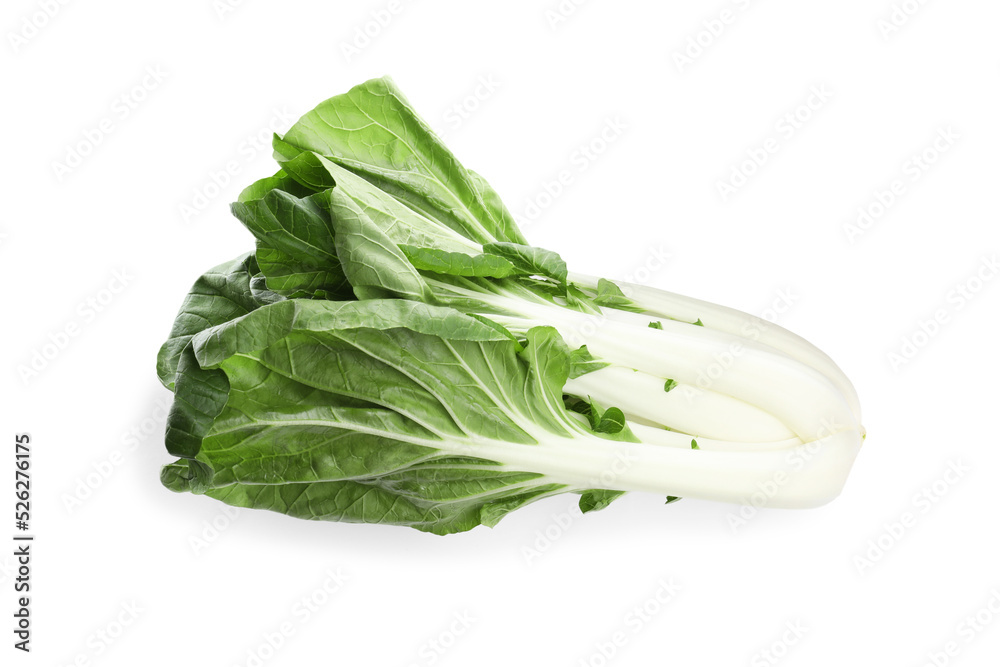 Fresh green pak choy cabbage isolated on white Fresh green pak choy cabbage isolated on white