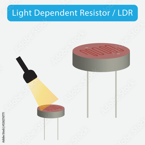 light dependent resistor or LDR