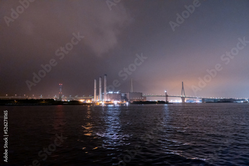 京浜工業地帯 工場夜景