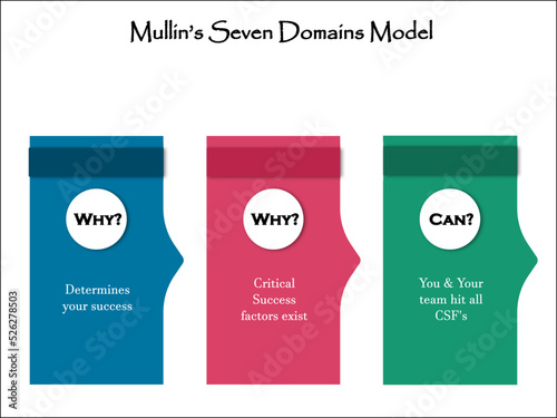 Reasons to use Seven Domains Model in an Infographic template