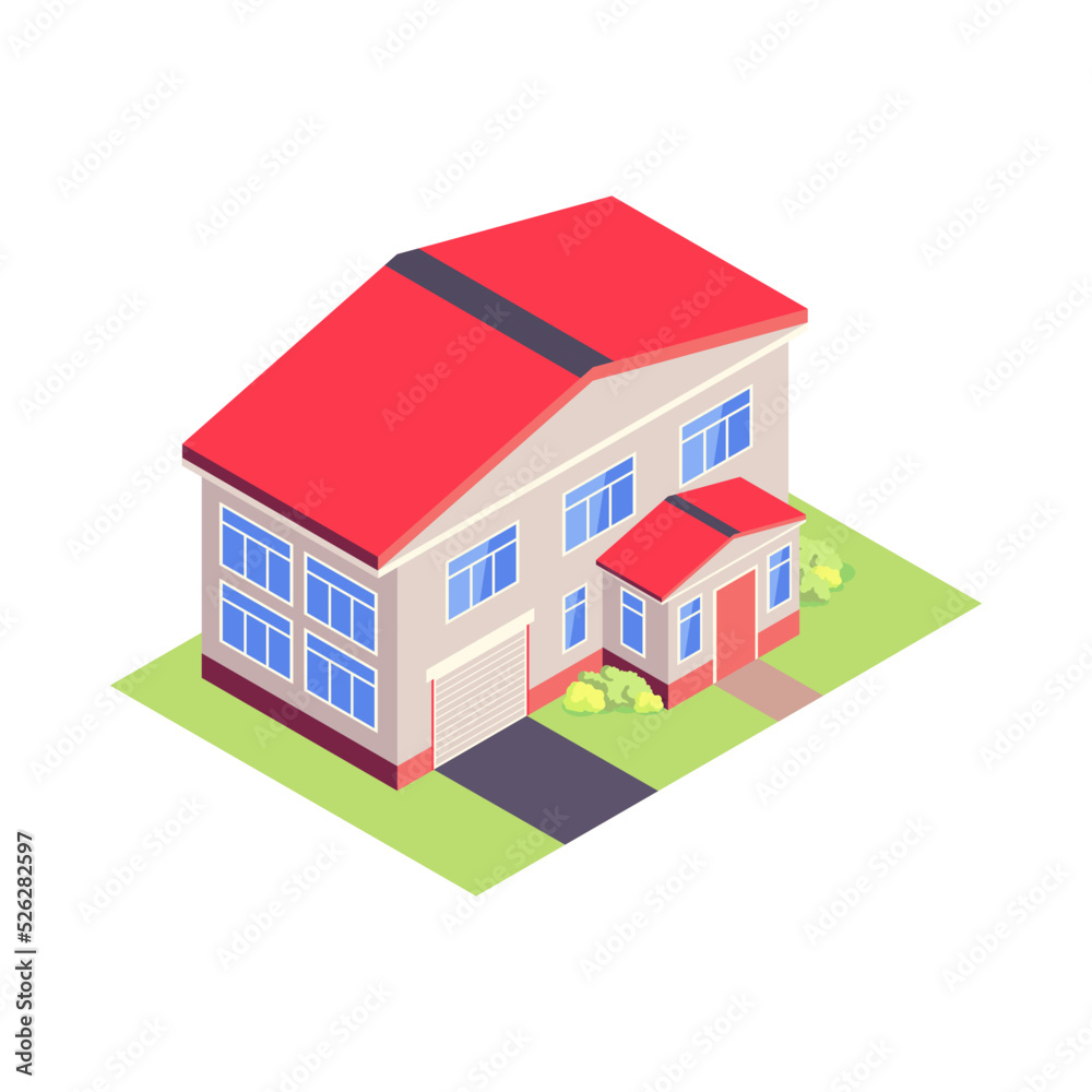 Isometric Private House