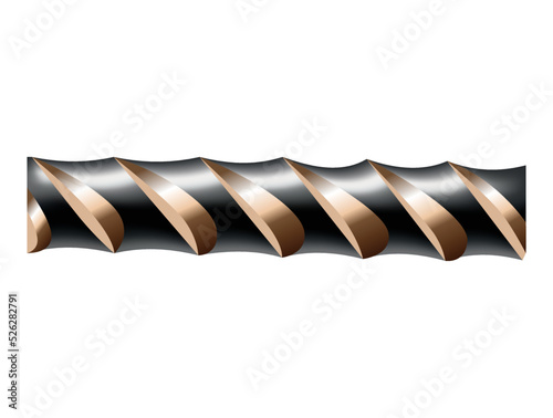 Makeup cosmetic package. Isolated beauty product and facial decorative cosmetic tool. Blank template of container for mascara