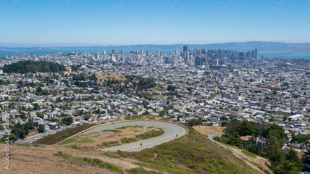 city skyline of San Francisco