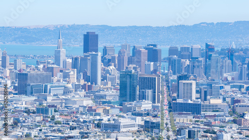 city skyline of San Francisco