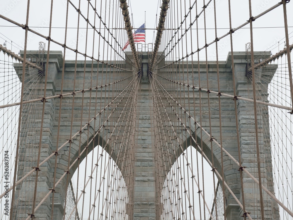 Fototapeta premium Puente de brooklyn en Nueva York