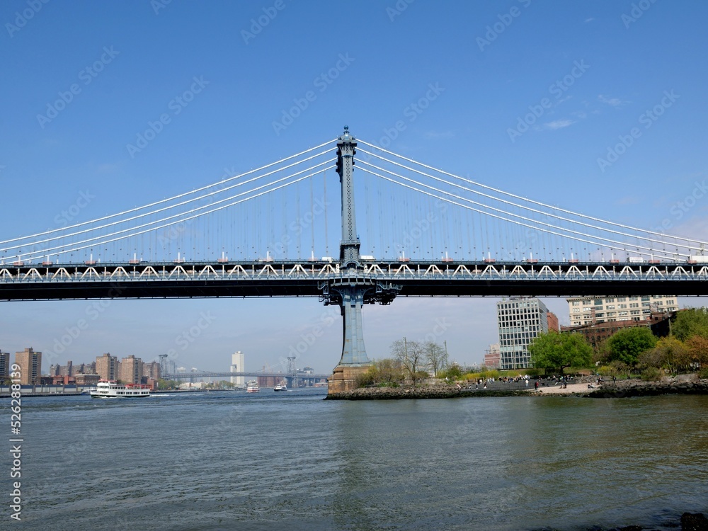 Puente de Manhattan en Nueva York