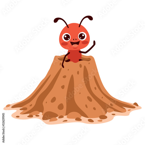 Cartoon Drawing Of An Ant