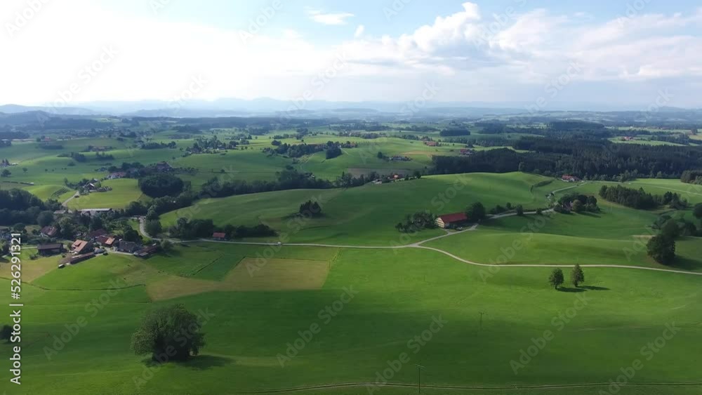 Allgäu Panorama von Oben mit der Drohne Allgäu Panorama von Oben mit der Drohne