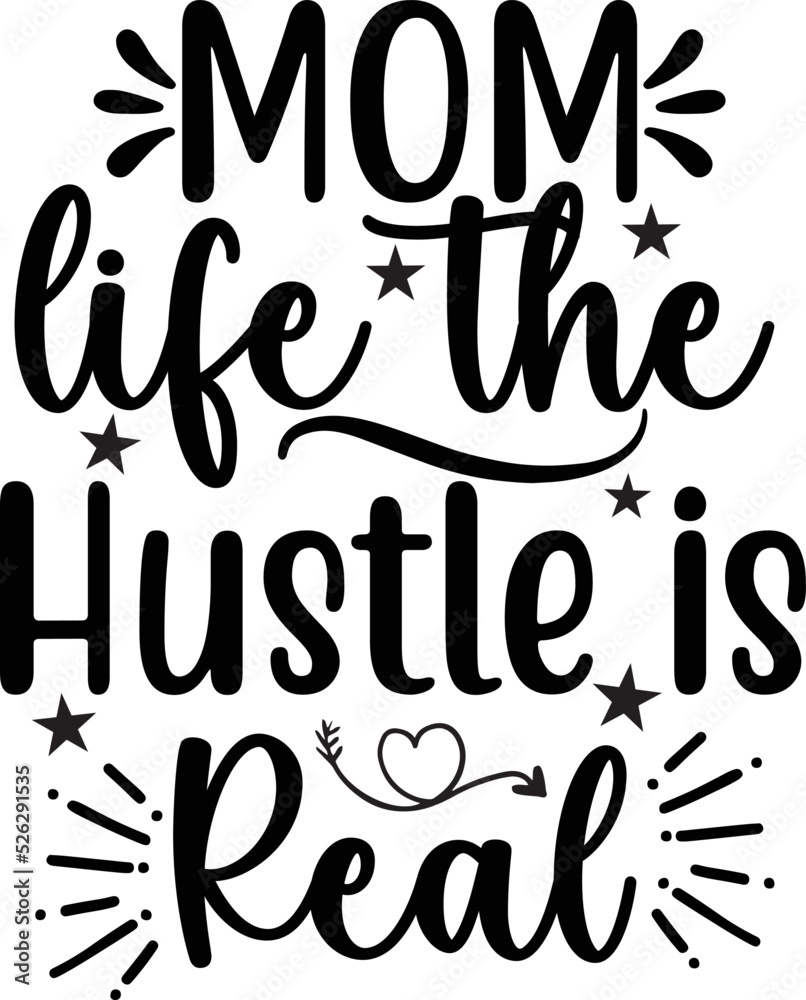 mother's day svg design