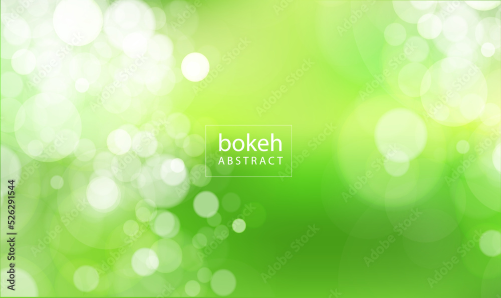 abstract background with bokeh, Green bokeh abstract background with bokeh, Green bokeh