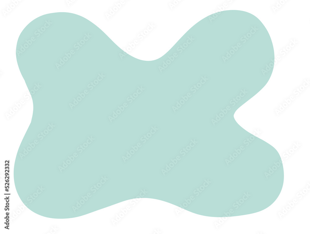 Pastel red green blob organic doodle hand drawing shape and form illustration background element Pastel red green blob organic doodle hand drawing shape and form illustration background element