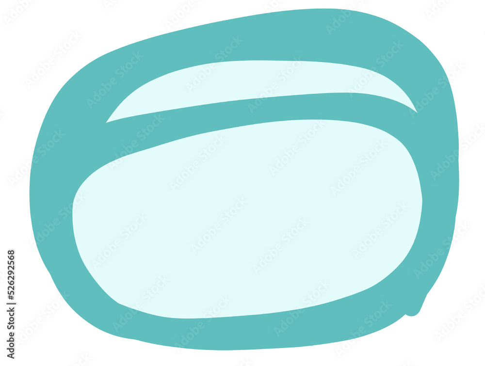 Pastel red green blob organic doodle hand drawing shape and form illustration background element Pastel red green blob organic doodle hand drawing shape and form illustration background element