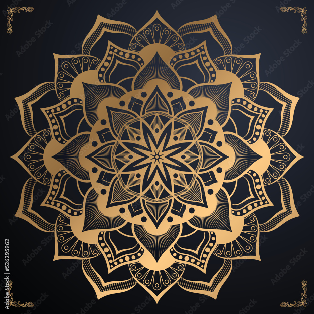 Luxury mandala and vector file download