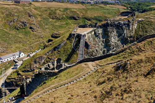 The Tintagel Bridge - Tintagel castle - Cornwall