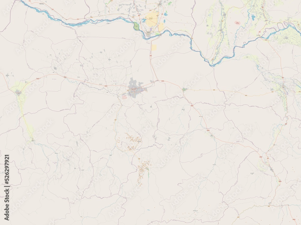 Balkh, Afghanistan. OSM Balkh, Afghanistan. OSM