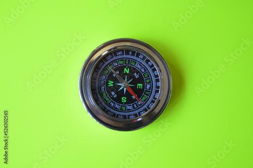 Compass for navigation and finding the right way