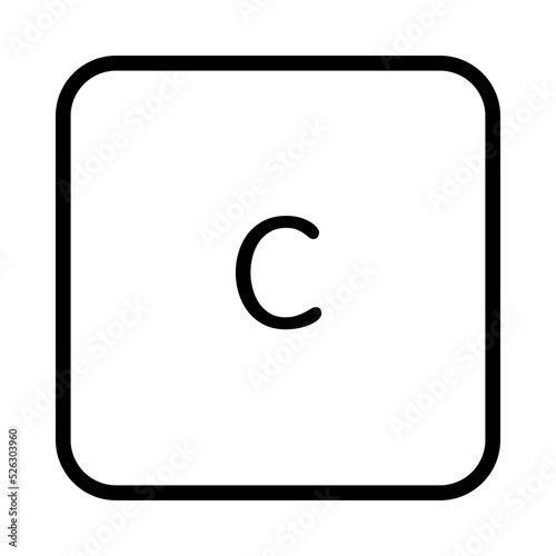Keyboard C key