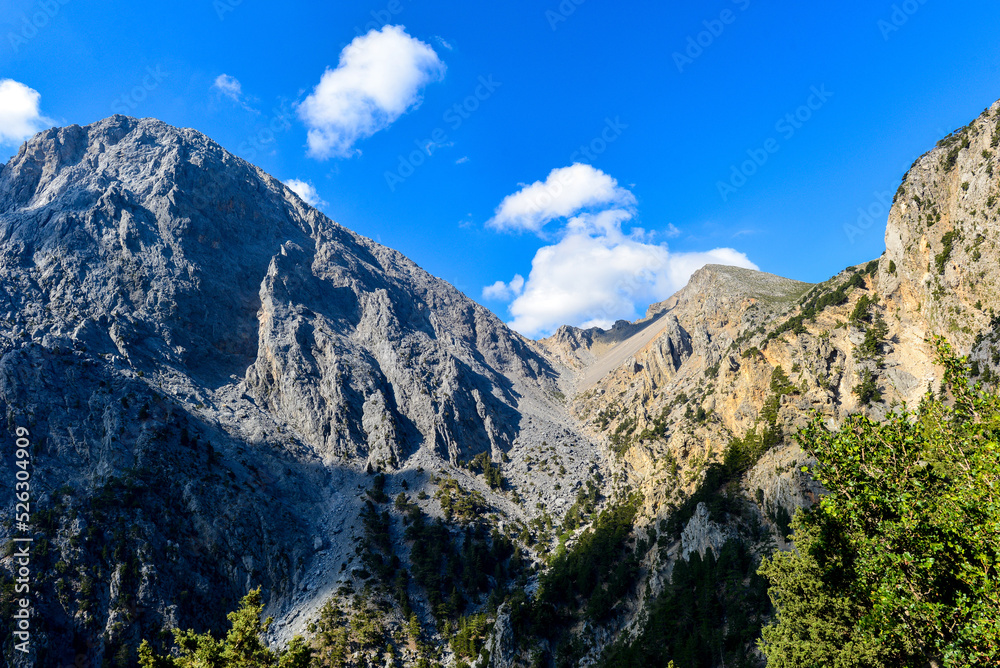 Die Weißen Berge (Lefka Ori) in Kreta/Griechenland 